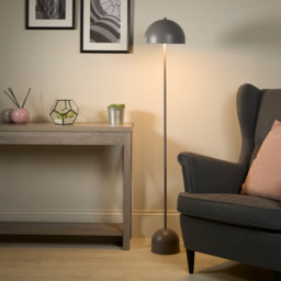 Lighting Collection Matt Grey Rechargeable LED Floor Lamp - Size: 22 x 30 x 50cm - Wilko - thumbnail 3