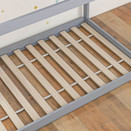Portland Grey Tree House Wooden Single Bed - Wilko - thumbnail 4