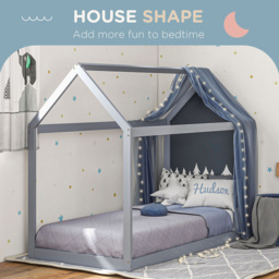 Portland Grey Tree House Wooden Single Bed - Wilko - thumbnail 5