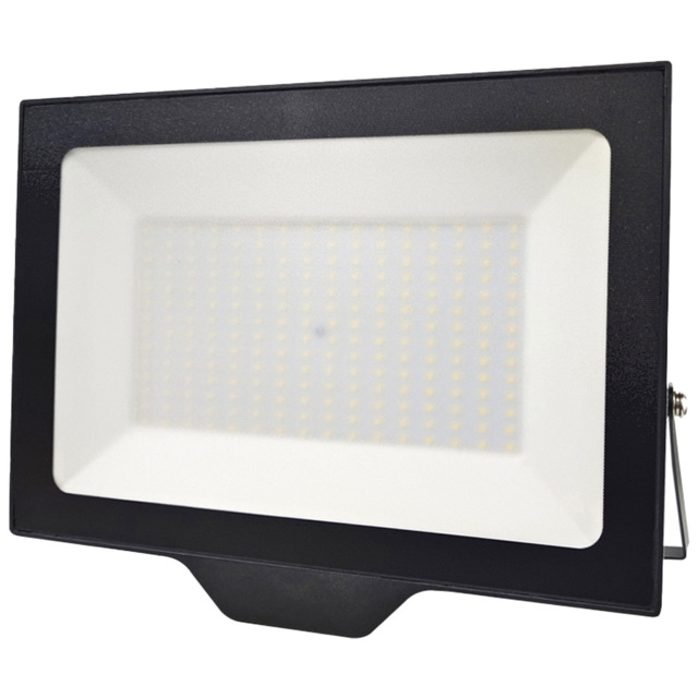 ENER-J 4000K 200W LED Floodlight - Size: 40 x 20 x 10cm - Black - Wilko - image 1