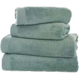 The Lyndon Company Egyptian Spa Duckegg Hand Towel 2 Pack - Size: 50 x 90cm - Green - Wilko