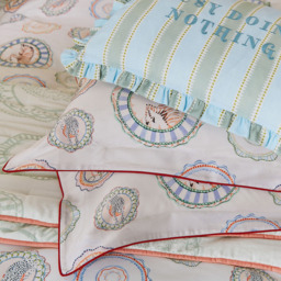 Yvonne Ellen Multicolour Busy Doing Nothing Cushion 60 x 40cm - Wilko - thumbnail 3