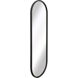 MirrorOutlet The Vultus Black Metal Double Arched Garden Wall Mirror 160 x 55cm - Size: 160 x 55 x 3cm - Wilko - thumbnail 4