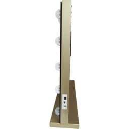 Hollywood LED Wireless Vanity Mirror Gold - Wilko - thumbnail 4