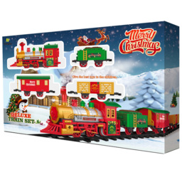 Rexco Deluxe Musical Around Christmas Tree Train Set - Size: 49 x 33 x 6cm - Multi Colour - Wilko - thumbnail 1