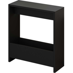 Decortie Simpi Single Shelf Black Bute Side Table - Size: 60 x 55 x 20cm - Wilko - thumbnail 3