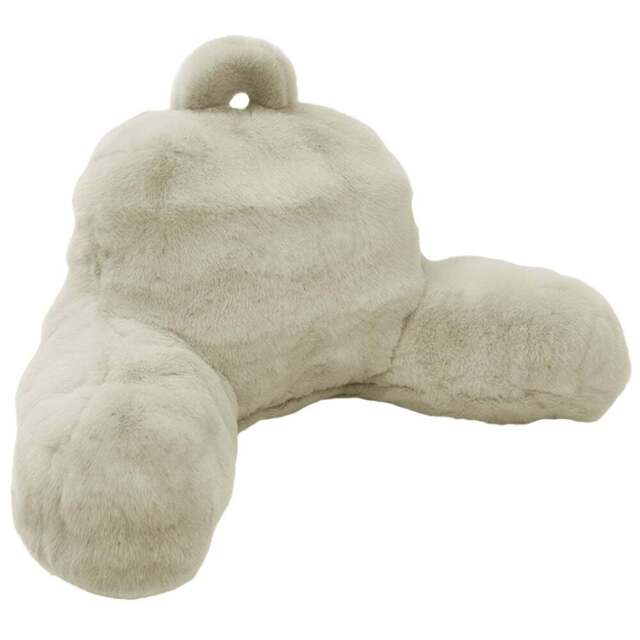 Sweet Dreams Alpine Beige Faux Fur Back Pillow 65 x 55cm - Size: 65 x 55 x 1cm - Beie - Wilko - image 1
