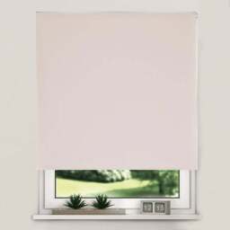 New EdgeBlinds Thermal Blackout Roller Blinds Pink 100cm - Size: W 100cm x D 165cm - New Edge Blinds - Wilko