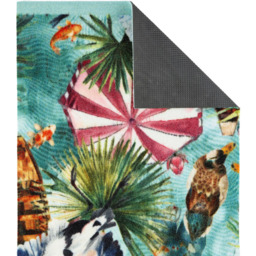 Studio Lux Parasols Rug 67 x 150cm - Size: 67 x 150 x 0.5cm - Multi - Wilko - thumbnail 4