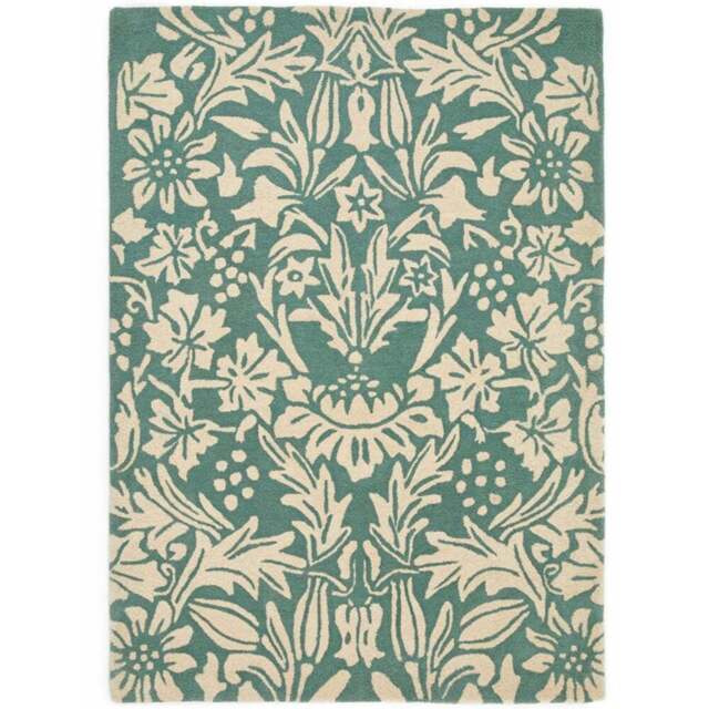 Origins Heritage 1 Soft Teal Rug 160 x 230cm - blue - Origins Rugs - Wilko - image 1