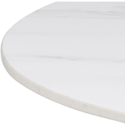 Florence Malta 2 Seater Ceramic White Round Bar Table - Size: 105 x 80 x 80cm - Furniture To Go - Wilko - thumbnail 7