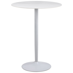 Florence Malta 2 Seater Ceramic White Round Bar Table - Size: 105 x 80 x 80cm - Furniture To Go - Wilko - thumbnail 3