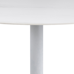 Florence Malta 2 Seater Ceramic White Round Bar Table - Size: 105 x 80 x 80cm - Furniture To Go - Wilko - thumbnail 6