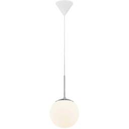 Nordlux Cafe 20 Opal White Pendant Light - Size: 34 x 20 x 20cm - Wilko