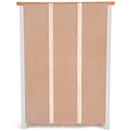 Loreo 4 Shelf Light Grey Wide Bookcase - Wilko - thumbnail 6