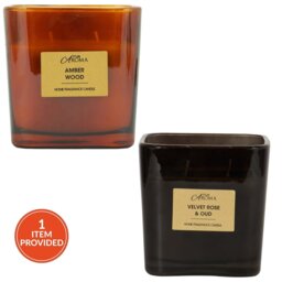 Home Fragrance Candle - True Aroma - Wilko