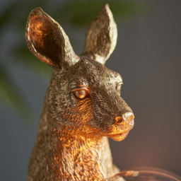Merano Andria Vintage Gold Paint and Matt Black Kangaroo Table Lamp - Size: 15.5 x 40 x 46.5cm - Wilko - thumbnail 7