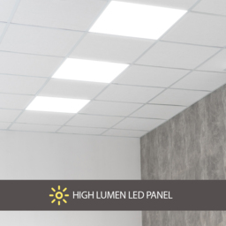 ENER-J 30W 4000K High Lumen Backlit Panel - Size: 63 x 7 x 64.5cm - White - Wilko - thumbnail 3