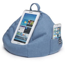 JML iBeani Blue Denim RB Beanbag Stand - Size: 21 x 21 x 21cm - Wilko - thumbnail 3