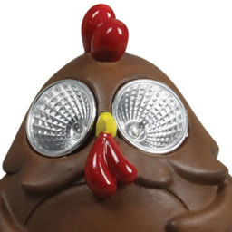 Luxform Brown Hen LED Solar Garden Light - Size: 10 x 16 x 10.2cm - Wilko - thumbnail 3