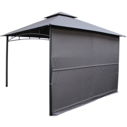 Royalcraft Algarve 3.3 x 3.3m Grey Gazebo with 2.1m Awning - Size: 3 x 3m - Wilko - thumbnail 7