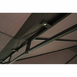 Royalcraft Algarve 3.3 x 3.3m Grey Gazebo with 2.1m Awning - Size: 3 x 3m - Wilko - thumbnail 3