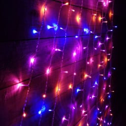 Samuel Alexander Rainbow Shooting Star LED Outdoor Christmas Decoration 300cm - Size: 300 x 30 x 30cm - Multi - Wilko - thumbnail 6