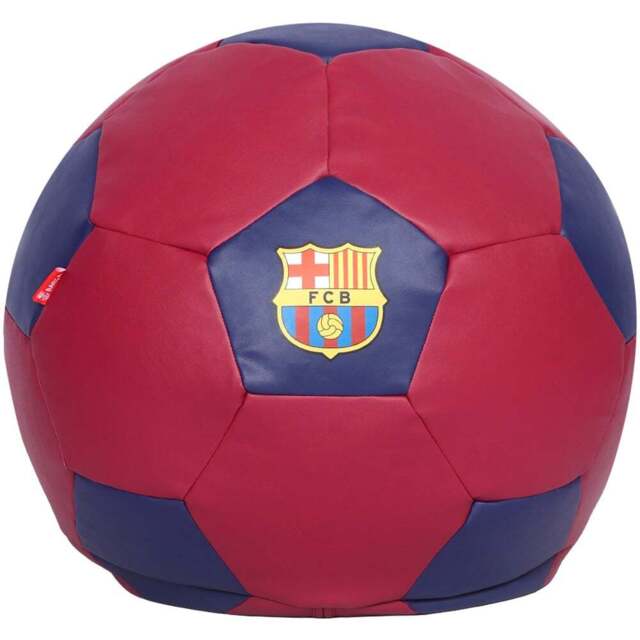 Kaikoo Barca Football Plain Bean Bag - Size: 75 x 75 x 75cm - multi - Wilko - image 1