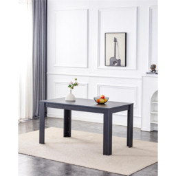 Kosy Koala 6 Seater Dark Grey Wooden Dining Table - Brown - Wilko - thumbnail 3