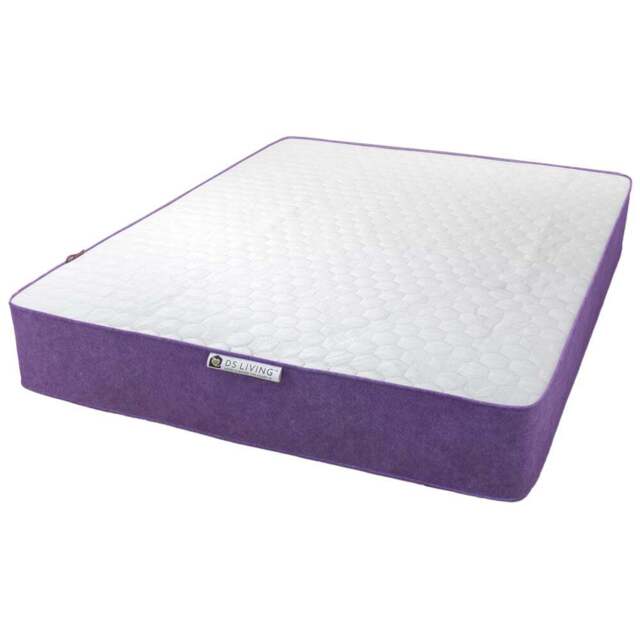 DS Living Reve Single Tanzanite Gel-Flex Memory Foam Mattress - Purple - Wilko - image 1