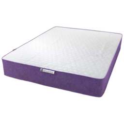 DS Living Reve Single Tanzanite Gel-Flex Memory Foam Mattress - Purple - Wilko