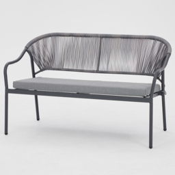 Home Detail Sona 4 Seater Grey Rope Style Lounge Set - Wilko - thumbnail 4