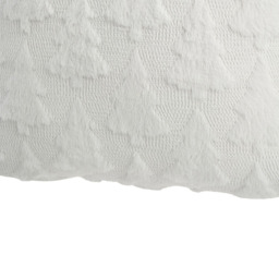 Living and Home White 3D Christmas Tree Soft Plush Cushion Cover 45 x 45cm - Size: 0.5 x 45 x 45cm - Wilko - thumbnail 7