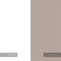 Decortie Saso White and Mocha Grey 5 Tier Medium Corner Display Unit - Multi - Wilko - thumbnail 4