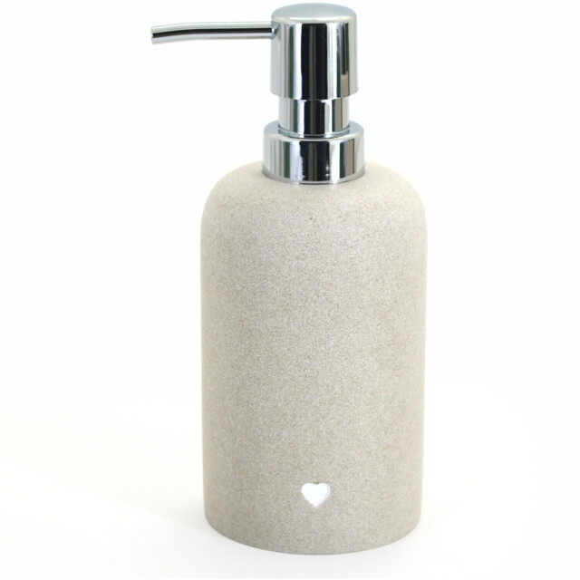 Stone Heart Soap Dispenser - Stone - Wilko - image 1