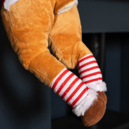 Samuel Alexander Animated Reindeer Legs Hanging Christmas Decoration 40cm - Size: 40 x 19 x 19cm - Multi - Wilko - thumbnail 6