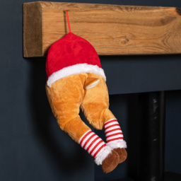Samuel Alexander Animated Reindeer Legs Hanging Christmas Decoration 40cm - Size: 40 x 19 x 19cm - Multi - Wilko - thumbnail 3