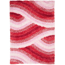 DS Living Wave Purple Ultra Plush Rug 160 x 230cm - Wilko - thumbnail 1