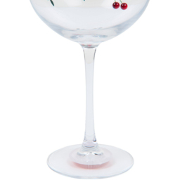 Gin Glass with Mistletoe Decoration Clear - Wilko - thumbnail 5