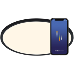Nordlux Oja Smart 29 Black Ceiling Light - Size: 2.3 x 29.4 x 2.3cm - Wilko - thumbnail 4