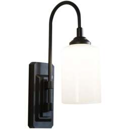 JML Smart Sconce Black Dimmable Wireless Up and Down Wall Light - Size: 16.5 x 10 x 26.7cm - Wilko - thumbnail 1