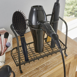 Ricomex Grey Hair Dryer and Straightener Holder - Size: 19.1 x 28.7 x 15.7cm - Wilko - thumbnail 3