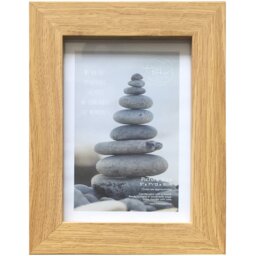 The Port. Co Gallery Wood Effect Somerset Photo Frame 8 x 6 inch - Size: A5 - Brown - Wilko