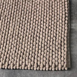 Allure Bath Fashions Luxury Chunky Bobble Mocha Bath Mat 50 x 80cm - Size: 50 x 80 x 1cm - Wilko - thumbnail 5