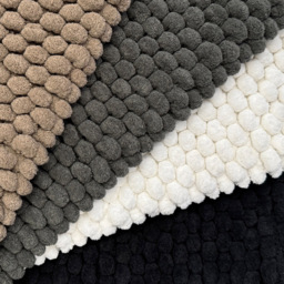Allure Bath Fashions Luxury Chunky Bobble Mocha Bath Mat 50 x 80cm - Size: 50 x 80 x 1cm - Wilko - thumbnail 7