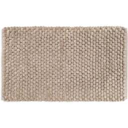 Allure Bath Fashions Luxury Chunky Bobble Mocha Bath Mat 50 x 80cm - Size: 50 x 80 x 1cm - Wilko - thumbnail 1