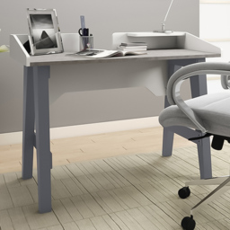 Alphason Truro Writing Desk Grey - Size: 90 x 120 x 60cm - Wilko - thumbnail 1