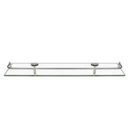 Living and Home Silver Wall Mounted Bathroom Shelf - Size: 11 x 60 x 3.5cm - Wilko - thumbnail 1