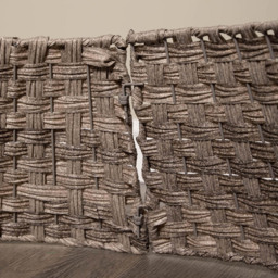 Samuel Alexander KD Medium Grey Plastic Wicker Rattan Christmas Tree Skirt 24 x 58cm - Size: 24 x 24 x 24cm - Wilko - thumbnail 6