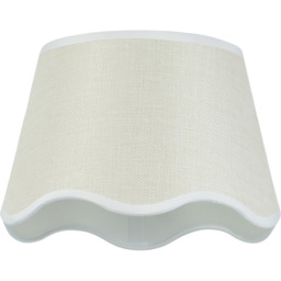 Scallop Shade Natural 25.5cm - Wilko - thumbnail 7